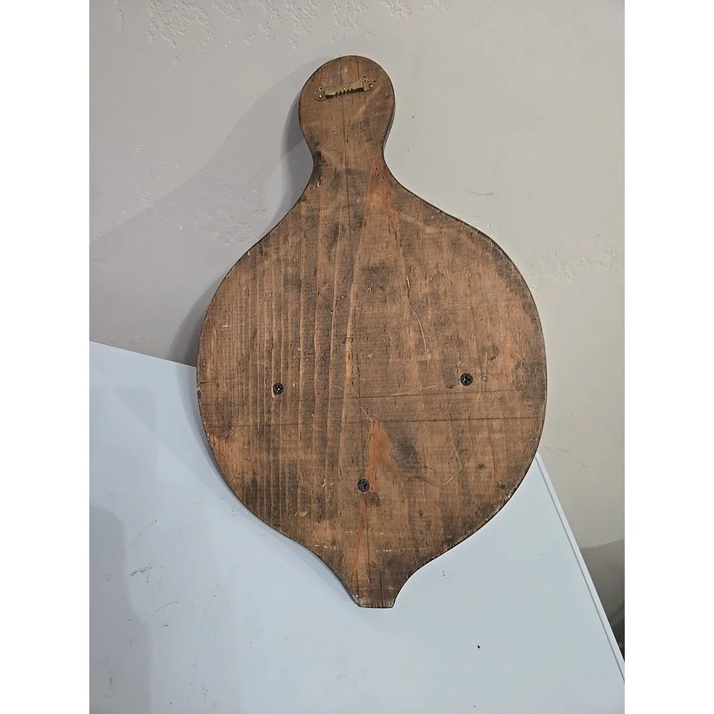 Vintage Wood Trinket Curio Wall Shelf Display Large Rustic Home Decor